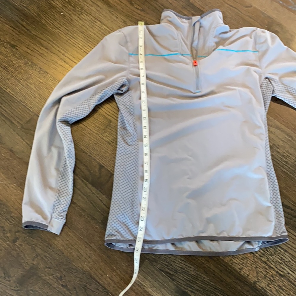 Merrell Gray Performance Pullover Back Pocket Thu… - image 2